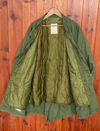 Med, M65 Fish tail parka with liner from 1973 Made In USA-AJ357 Studio