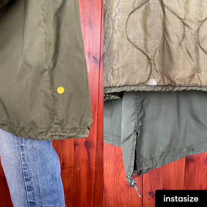 Med, M65 Fish tail parka with liner from 1973 Made In USA-AJ357 Studio
