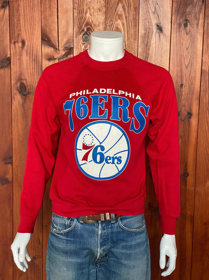 Small. 80s Vintage 76ers sweatshirt Made In USA-AJ357 Studio