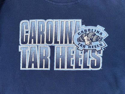 Vintage 90s Carolina Tar Heels Starter Sweatshirt - Size M | Made in USA | Retro Collegiate Style-AJ357 Studio