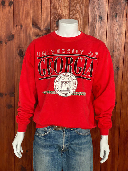 XL. 90s Vintage Georgia University sweatshirt Made In USA-AJ357 Studio