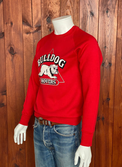 Vintage 90s Bulldog Movers Sweatshirt - Size M | Made in USA | Retro Style-AJ357 Studio
