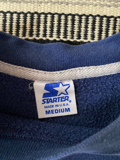 Vintage 90s Carolina Tar Heels Starter Sweatshirt - Size M | Made in USA | Retro Collegiate Style-AJ357 Studio
