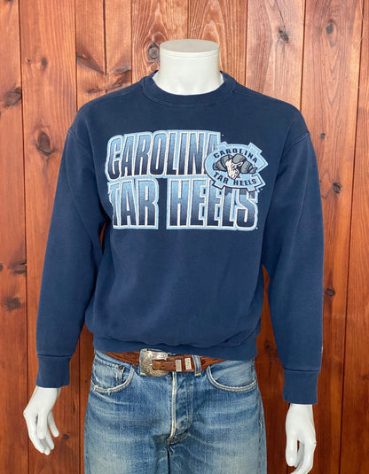 Vintage 90s Carolina Tar Heels Starter Sweatshirt - Size M | Made in USA | Retro Collegiate Style-AJ357 Studio