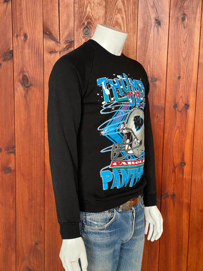 Medium 80s Vintage Panthers Sweatshirt Made in USA | Retro American Apparel-AJ357 Studio