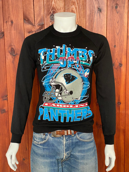 Medium 80s Vintage Panthers Sweatshirt Made in USA | Retro American Apparel-AJ357 Studio