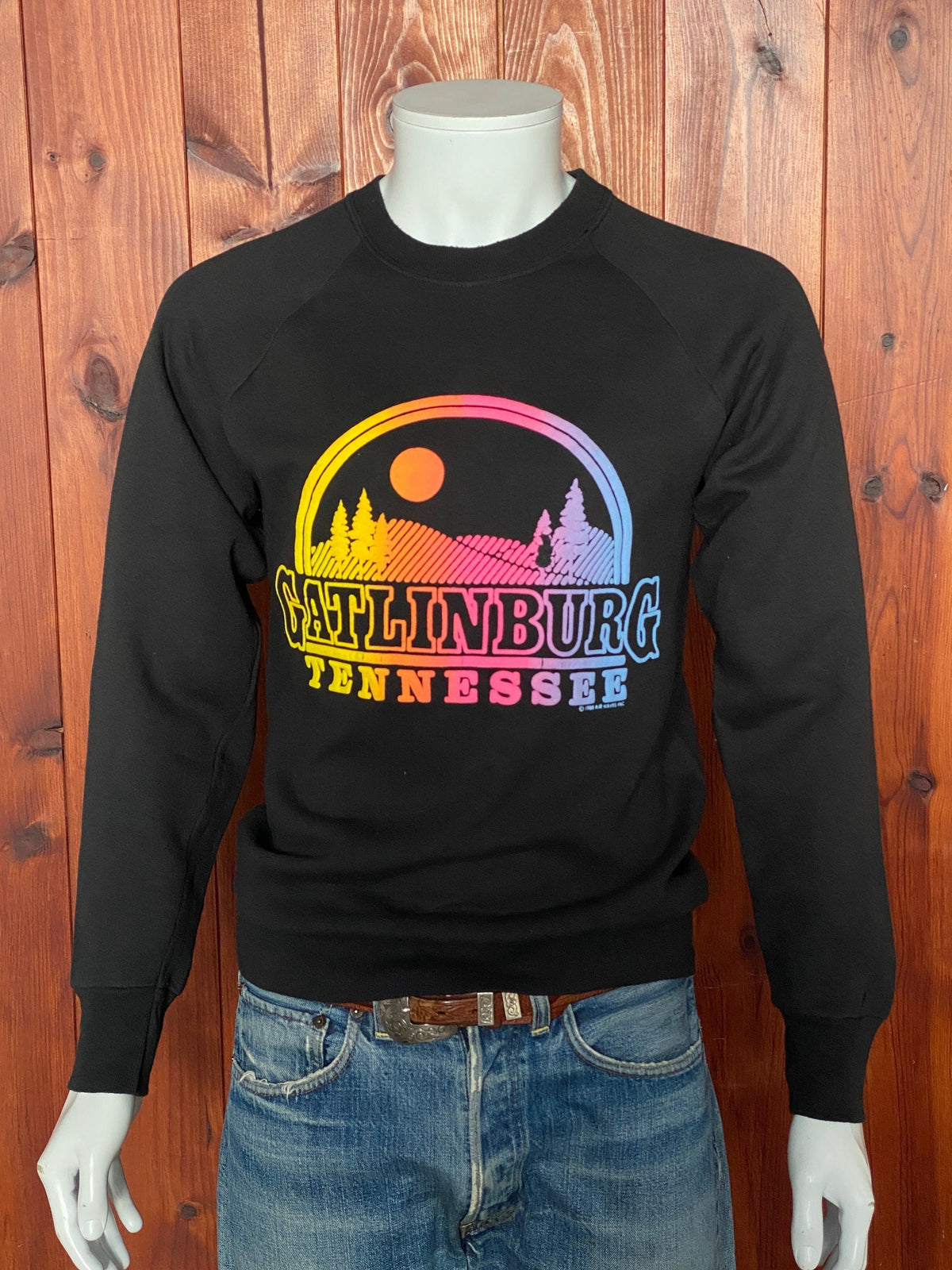 Large. 80s Vintage sweatshirt Made In USA-AJ357 Studio