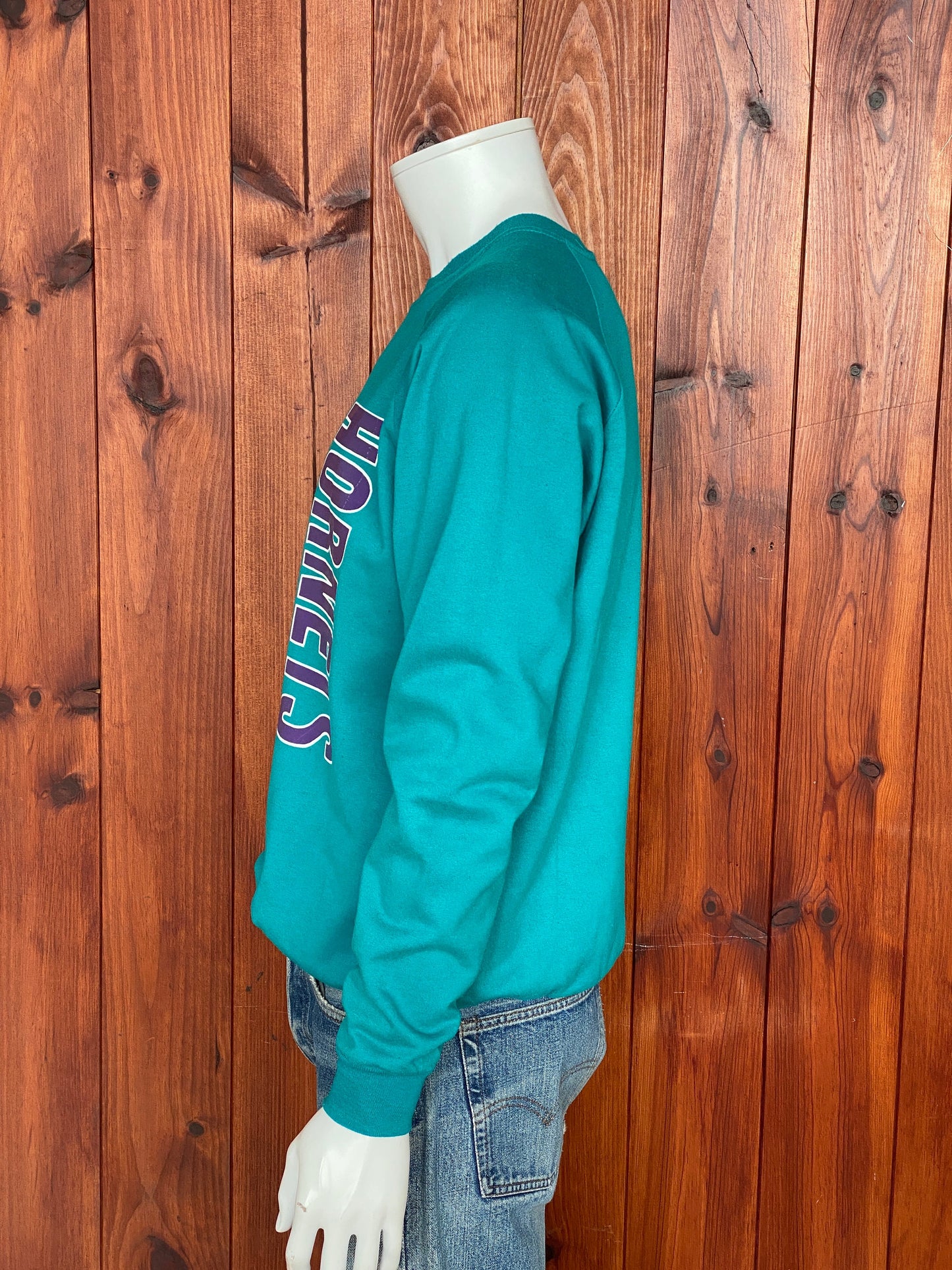 80s Vintage Charlotte Hornets Sweatshirt Made in USA – Authentic Retro Apparel