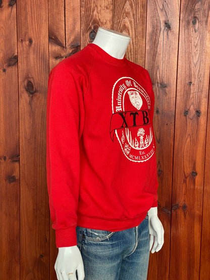 XL. 80s Vintage University of Brownfield sweatshirt Made In USA-AJ357 Studio