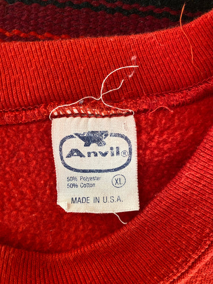 XL. 80s Vintage University of Brownfield sweatshirt Made In USA-AJ357 Studio