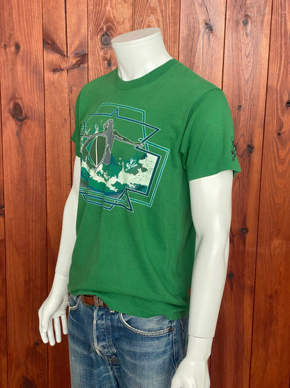 Large, Authentic 50/50 vintage 890s t shirt Made In USA-AJ357 Studio