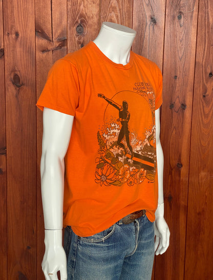Vintage 80s Club Med Surf T-Shirt - Size M | Made in USA | 50/50 Cotton Blend-AJ357 Studio