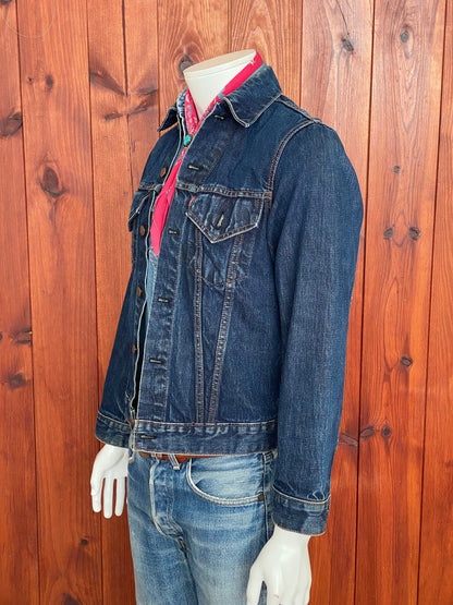 Small. Vintage 60s LEVIS Big E trucker Jacket Made in USA.-AJ357 Studio