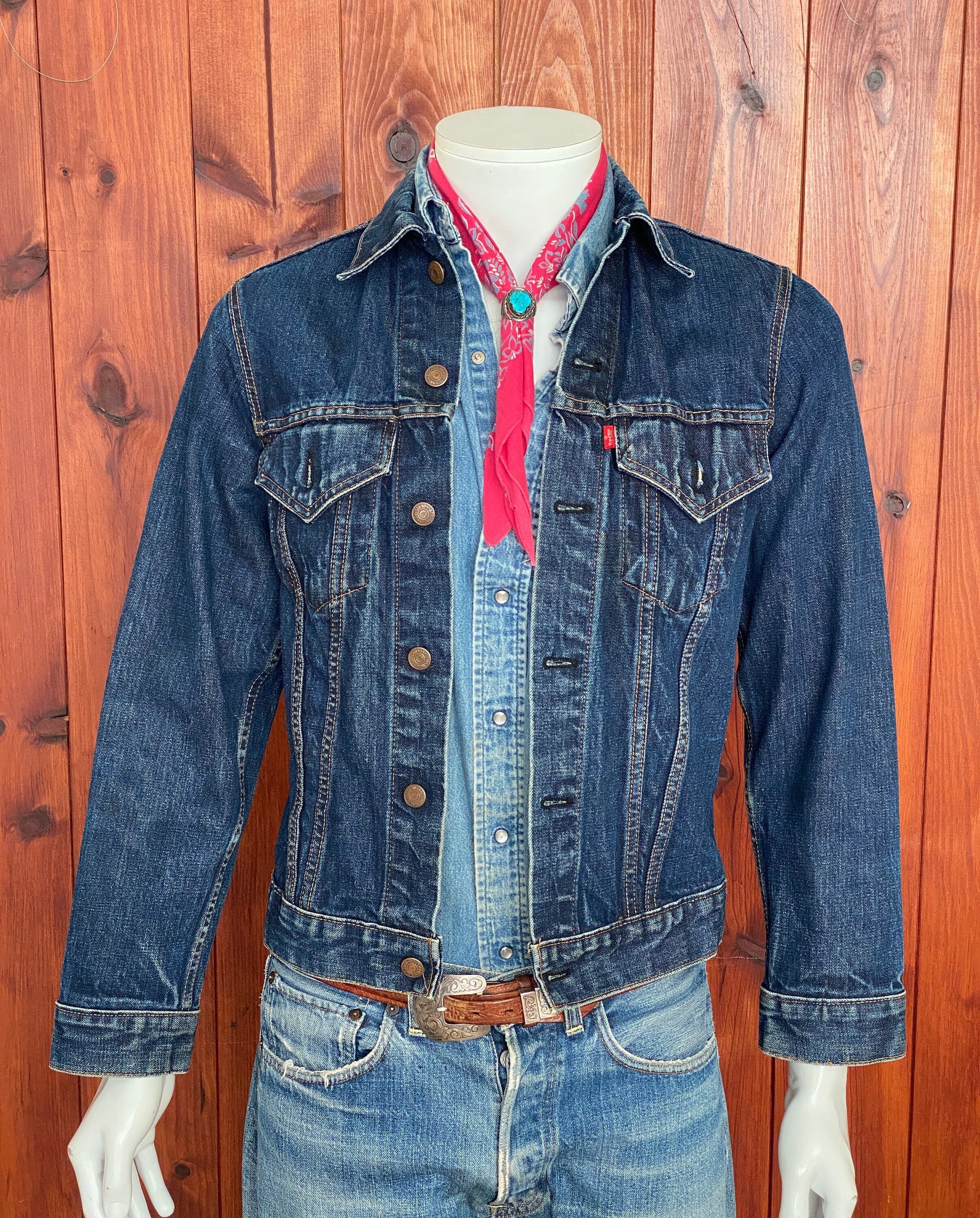 Vintage 60s Levi's Big E Trucker Jacket Small USA Made – AJ357 Studio