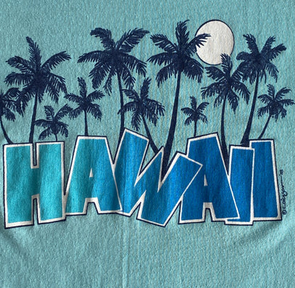 Vintage 1978 Hawaii T-Shirt - Size M | Made in USA | 50/50 Cotton Blend-AJ357 Studio