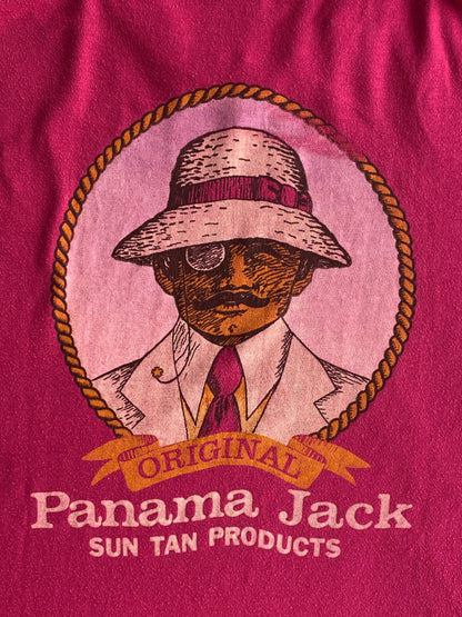 Large. Vintage 50/50 cotton 80s Panama Jack t shirt Made In USA-AJ357 Studio