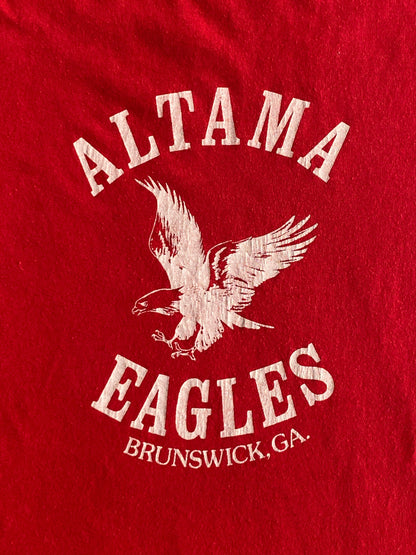 Vintage 80s Altama Eagles T-Shirt - Size M | Made in USA | 50/50 Cotton Blend-AJ357 Studio