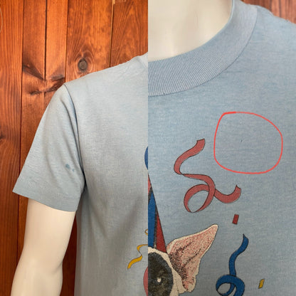 Large. Vintage 50/50 cotton Vintage 1986 Spud Mackenzie t shirt Made In USA-AJ357 Studio