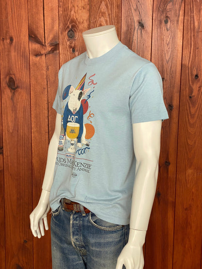 Large. Vintage 50/50 cotton Vintage 1986 Spud Mackenzie t shirt Made In USA-AJ357 Studio