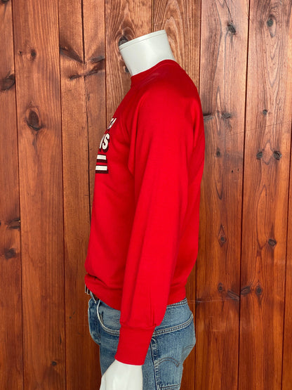 Medium Size Vintage 80s Atlanta Falcons Sweatshirt, Made in USA - Sports Memorabilia-AJ357 Studio