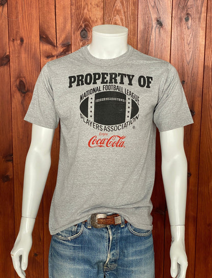 Vintage 80s Property of Coca Cola T-Shirt | 50/50 Cotton | Made in USA | Medium-AJ357 Studio