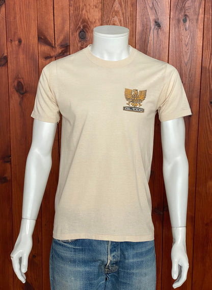 Vintage 80s Honda T-Shirt - Size M | Made in USA | Retro Biker Style-AJ357 Studio