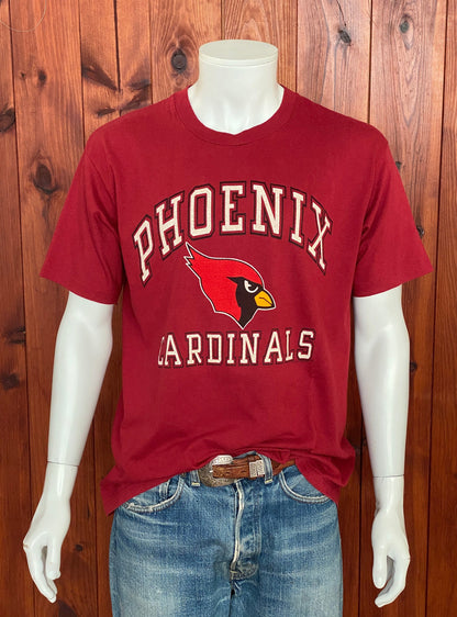 Med. Vintage 50/50 cotton 80s Phenix Cardinal T-shirt Made In USA-AJ357 Studio