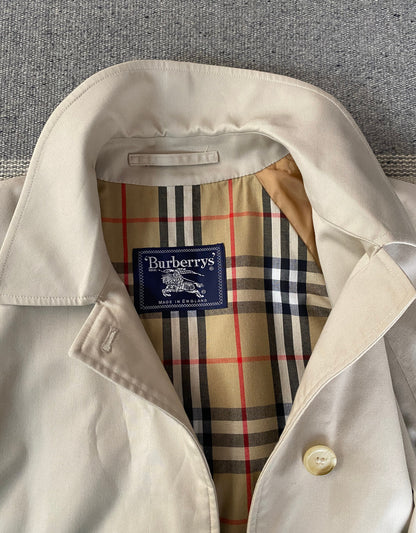 Size 14 Reg women EU Burberrys Coat Made in England-AJ357 Studio