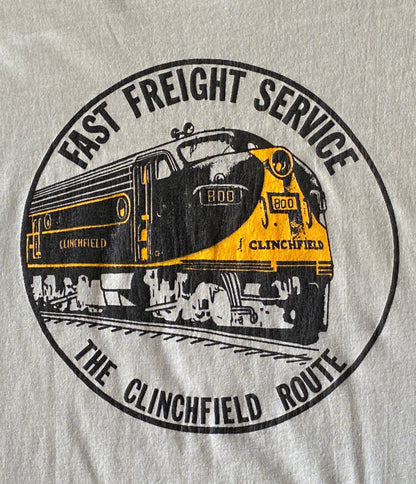 Large. Vintage 50/50 cotton 80s t shirt Made In USA-AJ357 Studio
