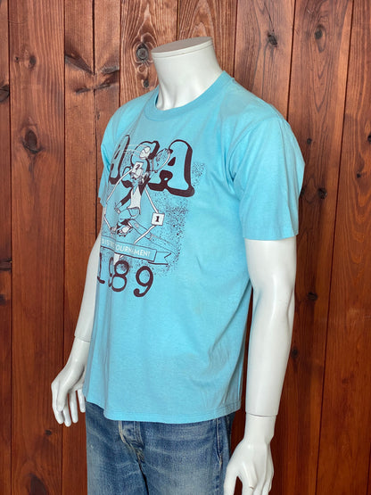 Vintage 80s ASA T-Shirt - Size M | Made in USA | 50/50 Cotton Blend-AJ357 Studio