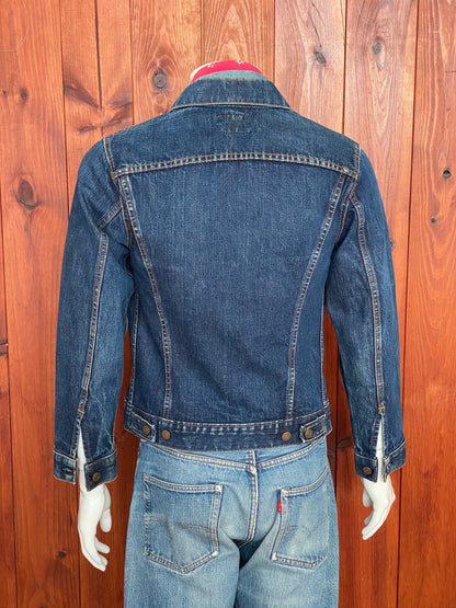 Small. Vintage 60s LEVIS Big E trucker Jacket Made in USA.-AJ357 Studio