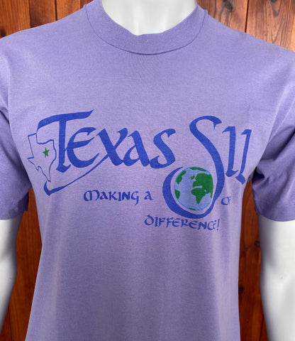 Vintage 80s Texas Sil T-Shirt - Size M | Made in USA | Retro Style-AJ357 Studio