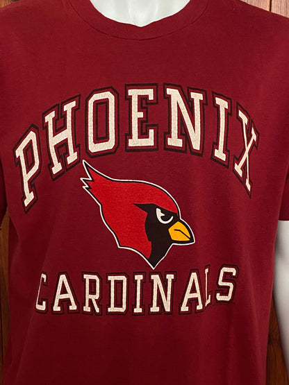 Med. Vintage 50/50 cotton 80s Phenix Cardinal T-shirt Made In USA-AJ357 Studio