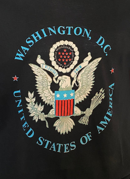 XL. Vintage 50/50 cotton 80s US Seal T-shirt Made In USA-AJ357 Studio