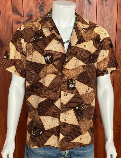 Vintage 60s Hawaiian Thin Cotton Shirt | Medium-AJ357 Studio