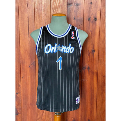 Youth 18-20. Vintage 90s Orlando NBA Champion Hardaway #1 Jersey-AJ357 Studio