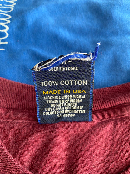 Med. Vintage 100% cotton 80s CocaCola T shirt Made In USA-AJ357 Studio