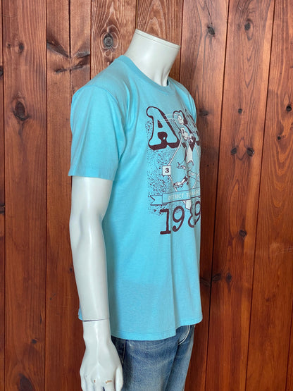 Vintage 80s ASA T-Shirt - Size M | Made in USA | 50/50 Cotton Blend-AJ357 Studio