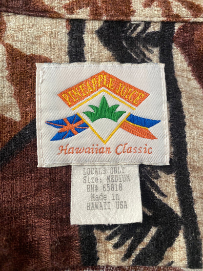 Vintage 60s Hawaiian Cotton Shirt Made in Hawaii | Size M-AJ357 Studio