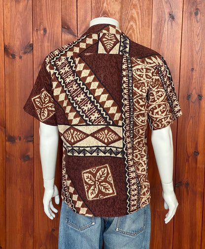 Vintage 60s Hawaiian Cotton Shirt Made in Hawaii | Size M-AJ357 Studio