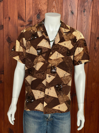 Vintage 60s Hawaiian Thin Cotton Shirt | Medium-AJ357 Studio