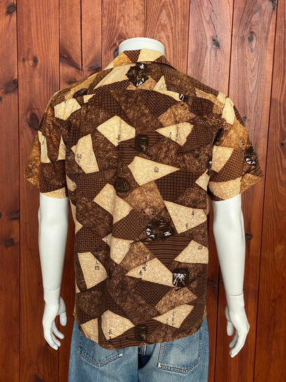 Vintage 60s Hawaiian Thin Cotton Shirt | Medium-AJ357 Studio