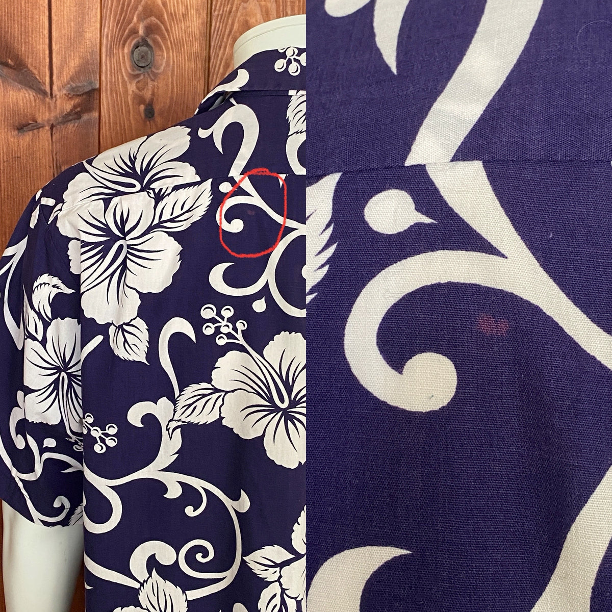 XL. Vintage 70s Hawaiian thin cotton shirt-AJ357 Studio