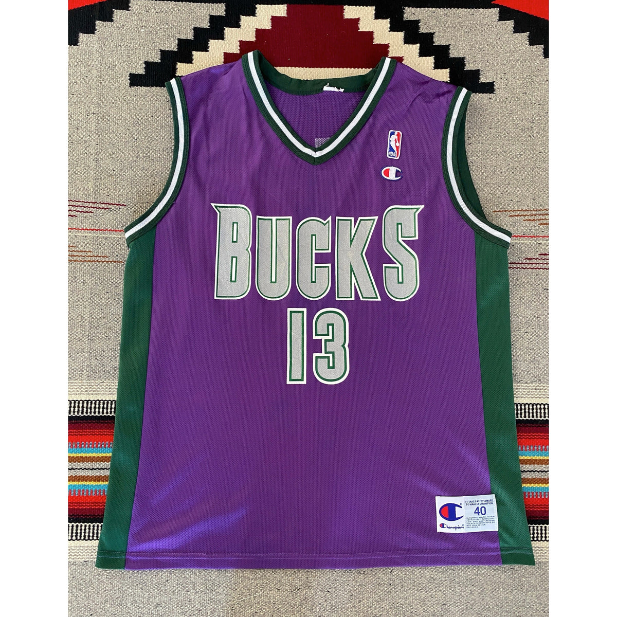 Glenn Robinson #13 - Bucks Vintage NBA Jersey - Size 44-AJ357 Studio