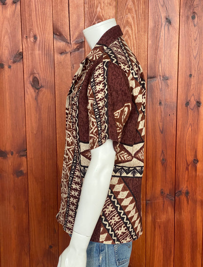 Vintage 60s Hawaiian Cotton Shirt Made in Hawaii | Size M-AJ357 Studio