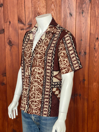 Vintage 60s Hawaiian Cotton Shirt Made in Hawaii | Size M-AJ357 Studio
