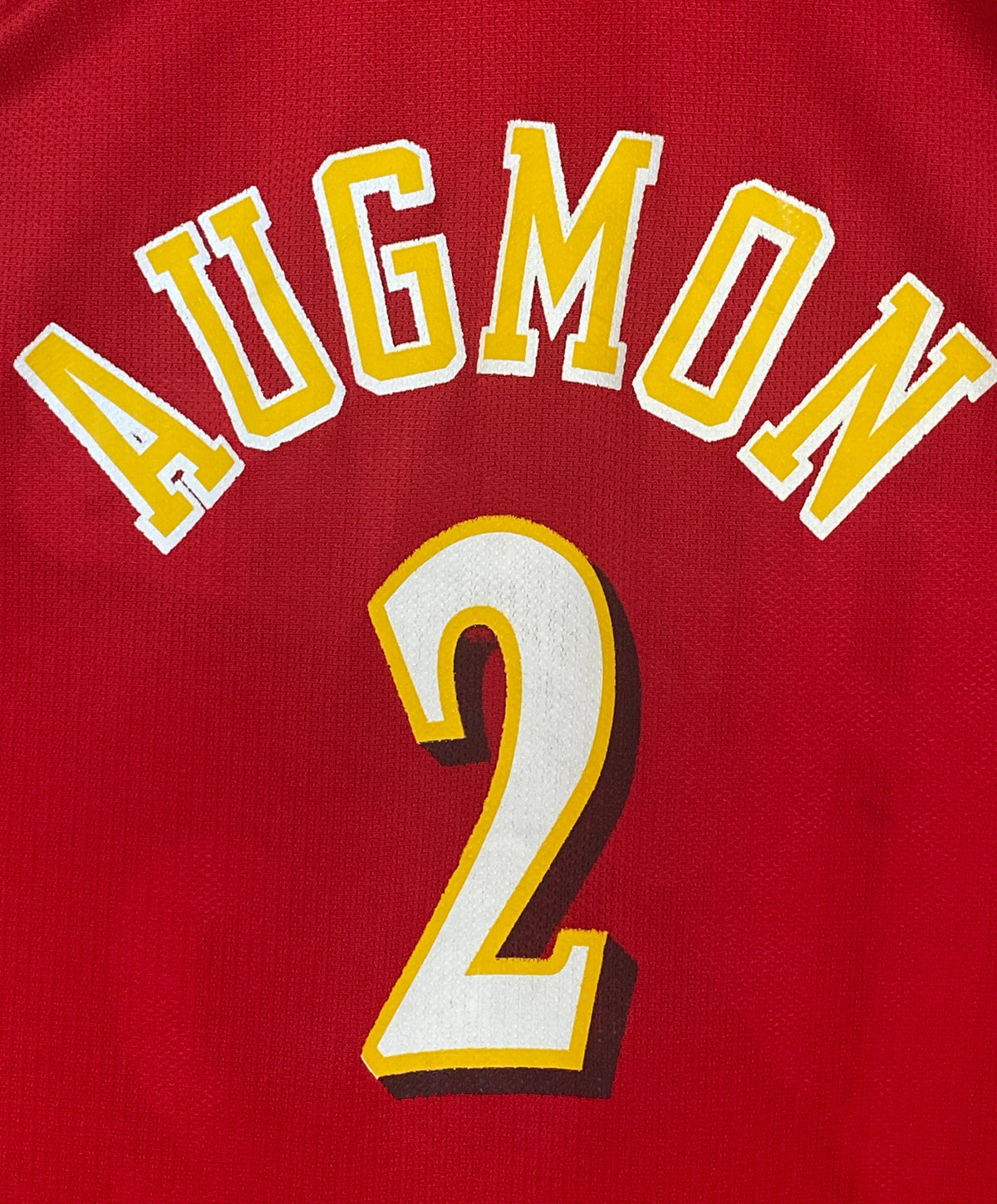 Size 48 Stacey Augmon #2 Hawks 90s Vintage NBA Jersey | Made by Champion in USA-AJ357 Studio