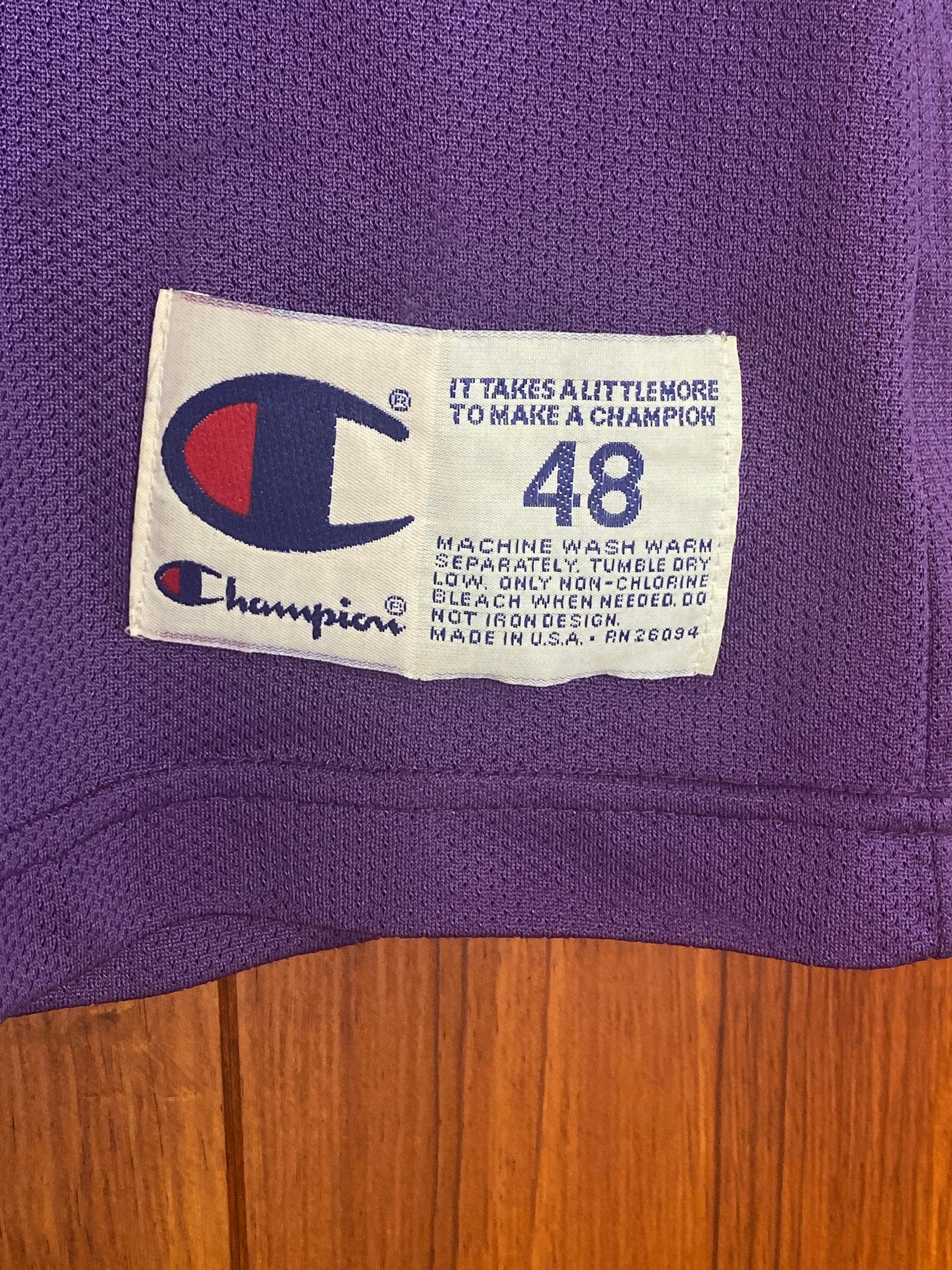 Vintage Champion NBA Jersey #13 Glenn Robinson Bucks - Size 48