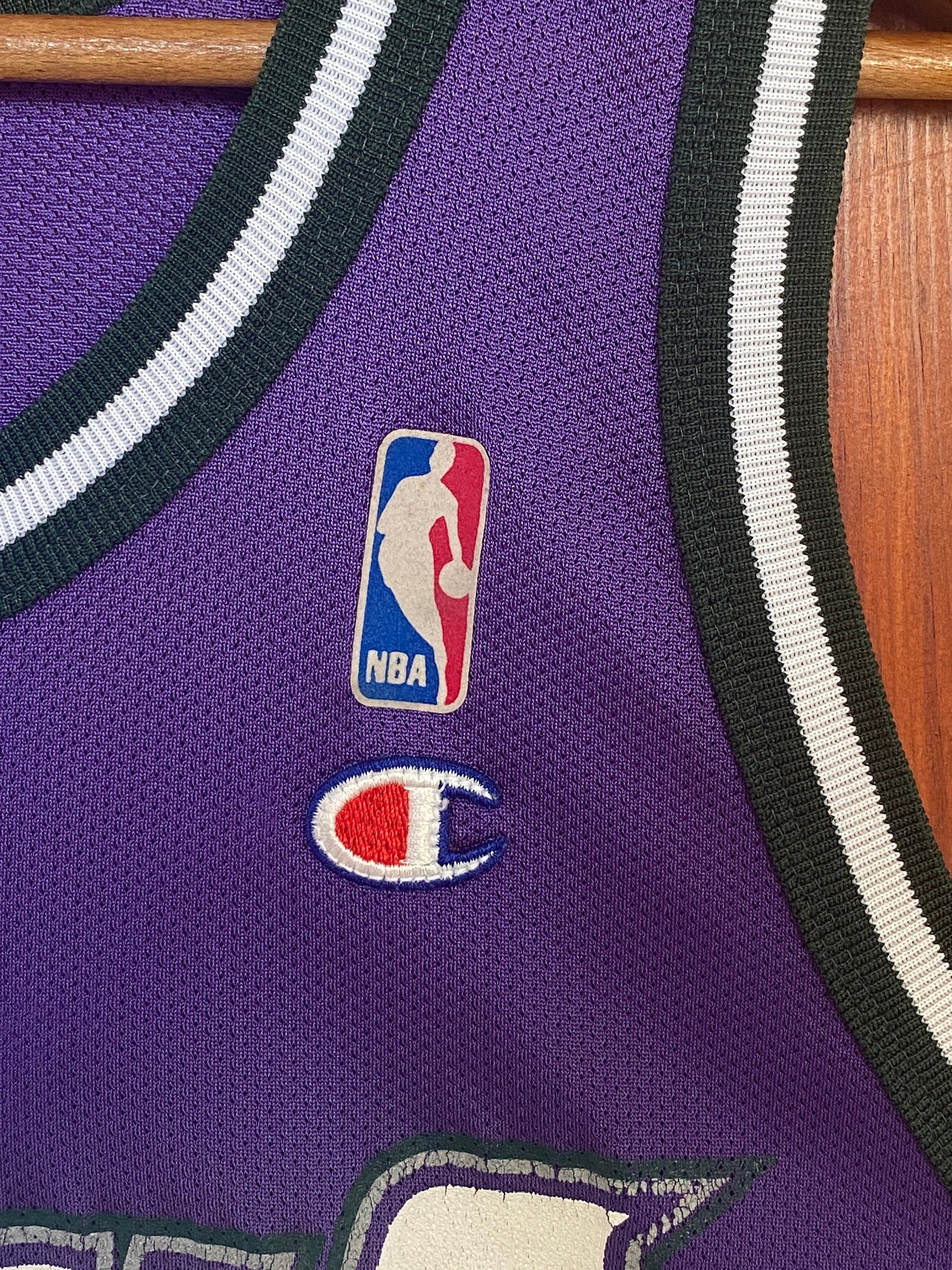 Vintage Champion NBA Jersey #13 Glenn Robinson Bucks - Size 48