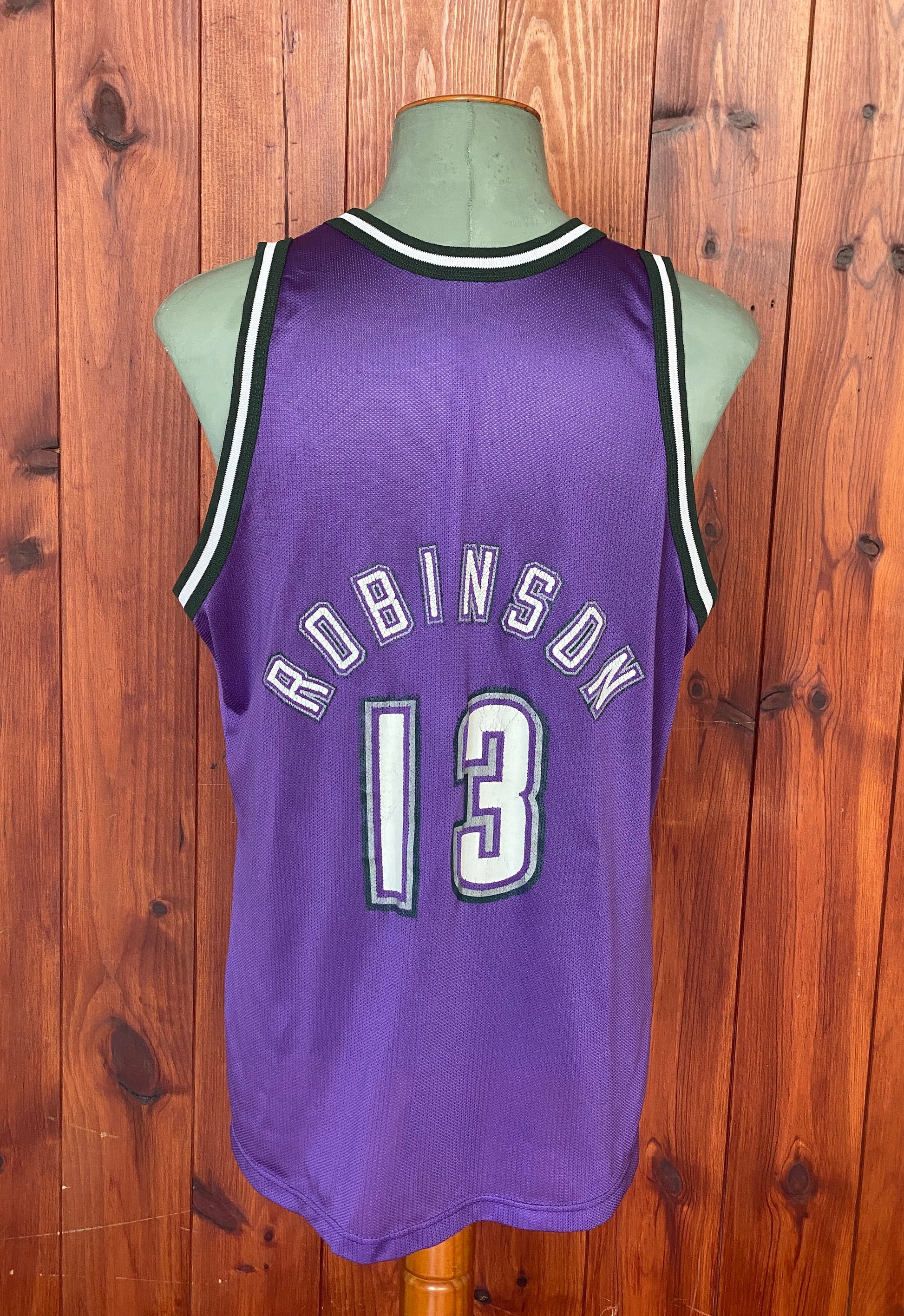 Vintage Champion NBA Jersey #13 Glenn Robinson Bucks - Size 48